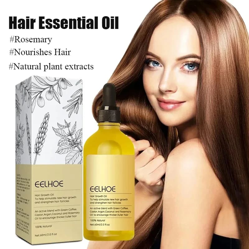 Bottle of rosemary and lavender hair repair oil — image 2