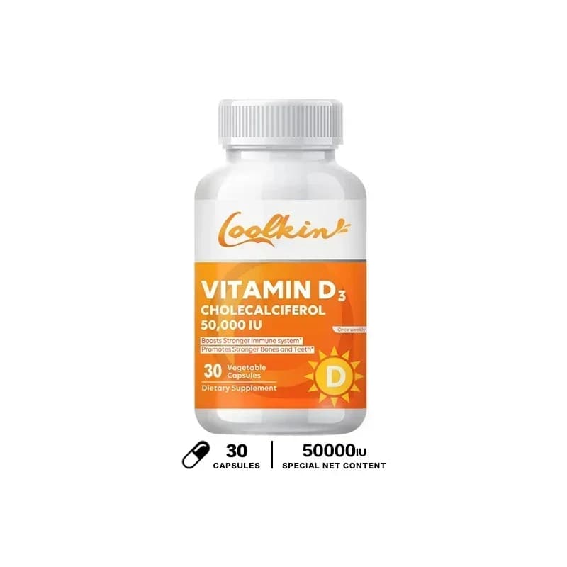 bottle of vitamin d3 50000 iu supplement — image 7