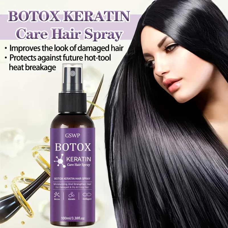 Botox keratin hair spray bottle — image 3