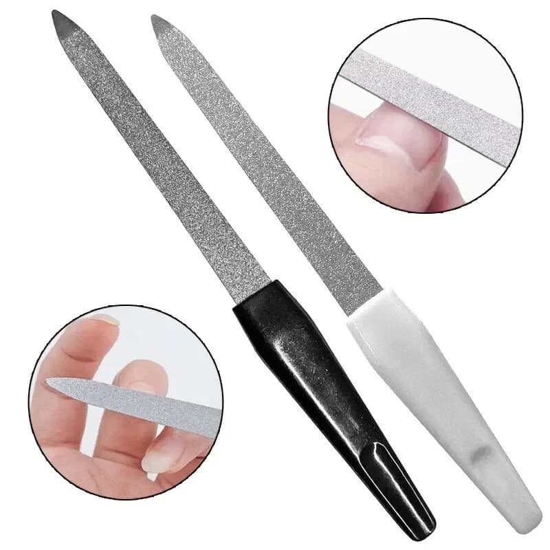 Professional Double‑Sided Metal Nail File