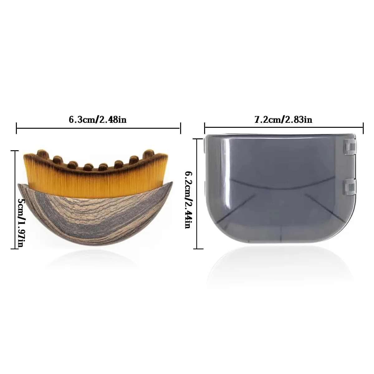 Lymphatic Contour Face Brush Ergonomically Designed To Fit — image 8
