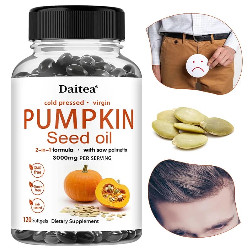 Pumpkin Seed Oil & Saw Palmetto Extract