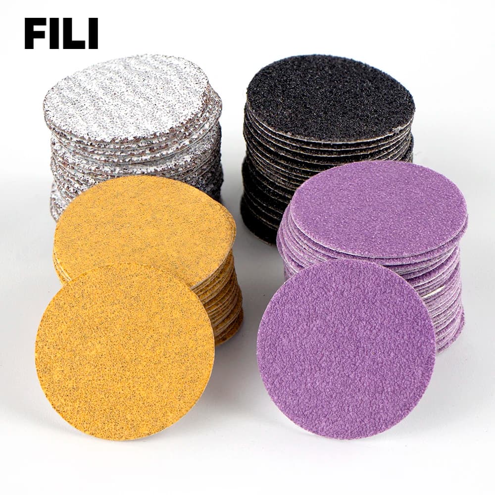 replaceable 25 mm pedicure sandpaper disc — image 2