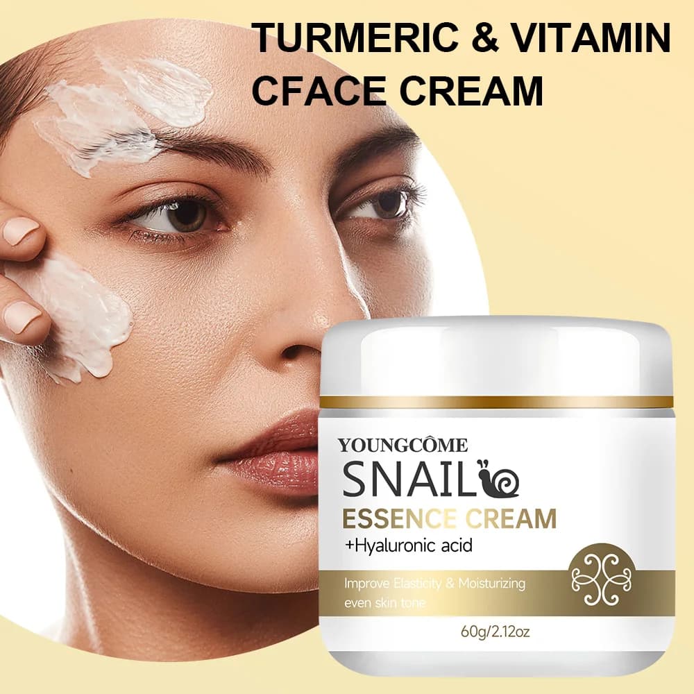 snail essence cream jar with hyaluronic acid and retinol — image 5