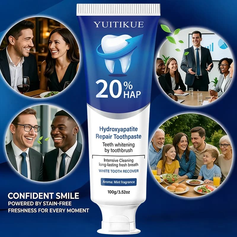 tube of hydroxyapatite toothpaste — image 3