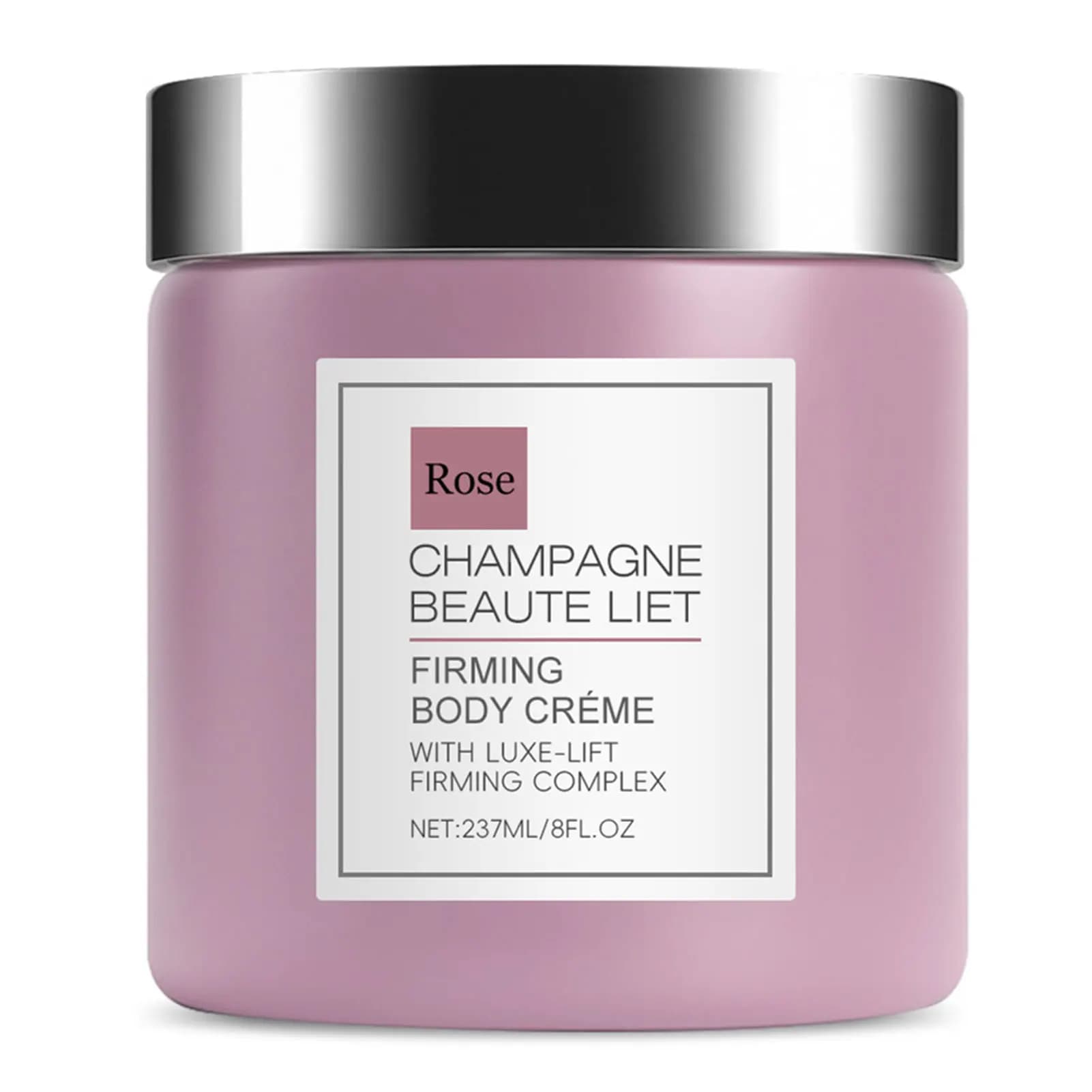 Champagne firming body cream tube — image 8
