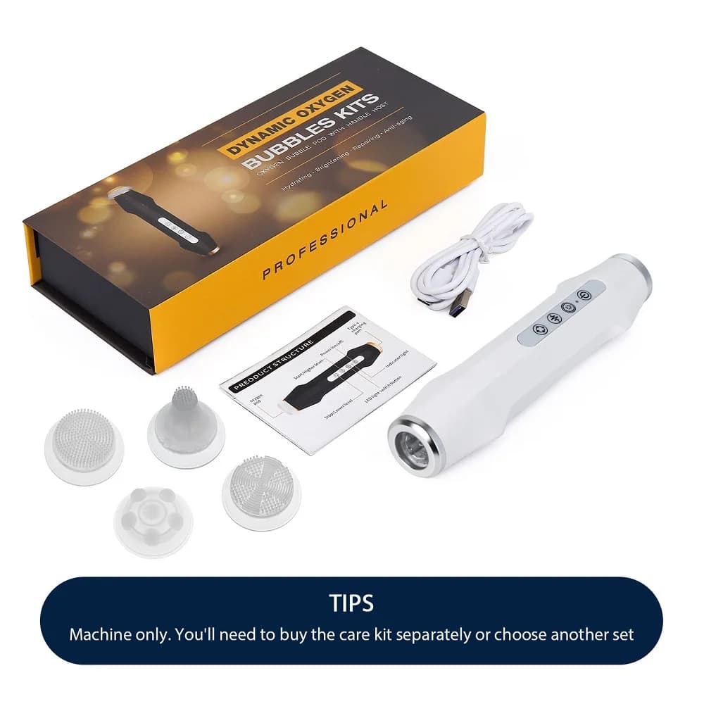 portable CO2 oxygen facial machine with bubble pen — image 8