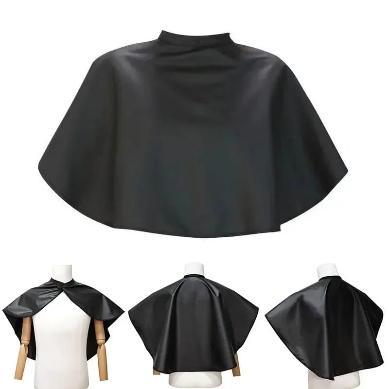 black professional hairdressing cape — image 7
