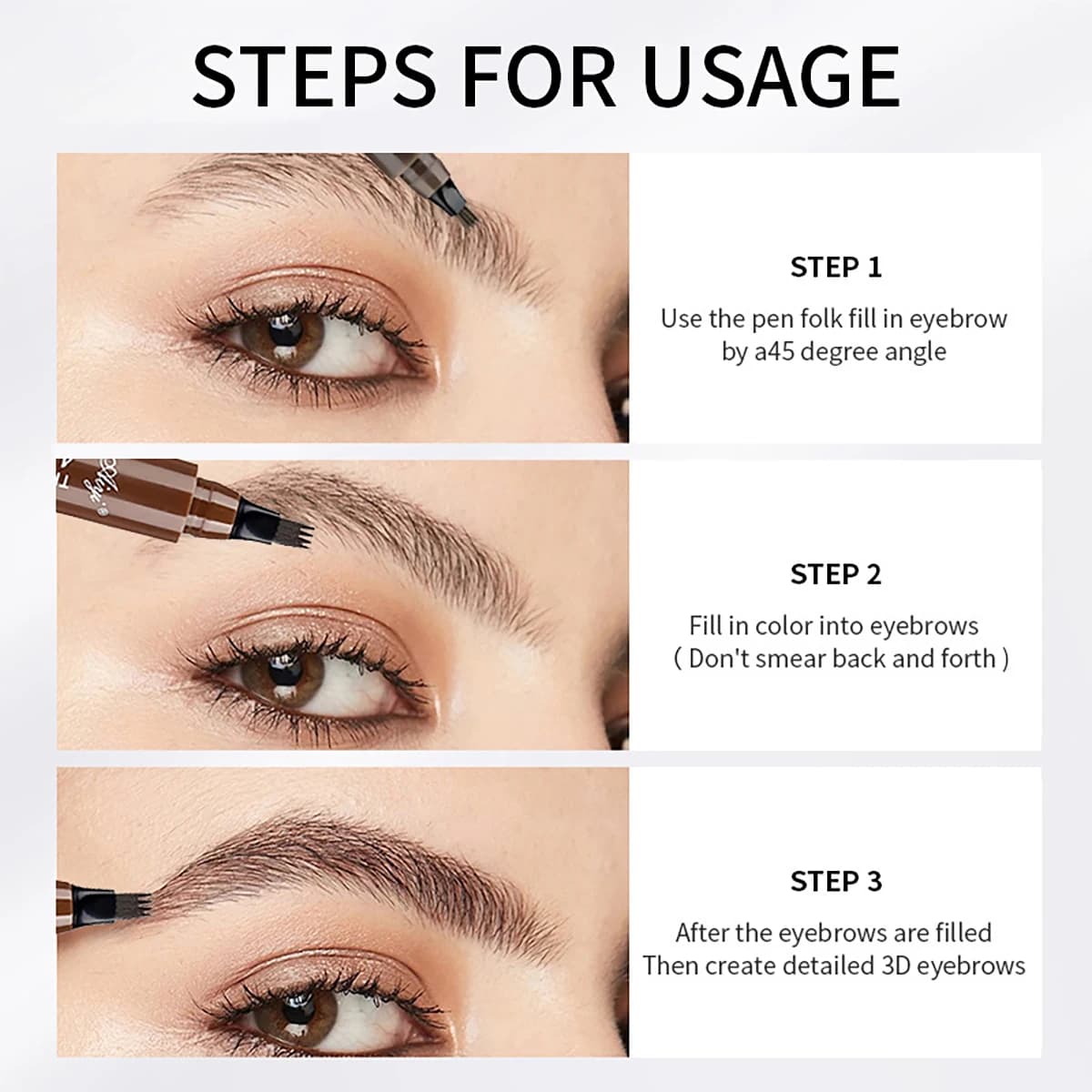 waterproof microblading eyebrow pencil — image 4