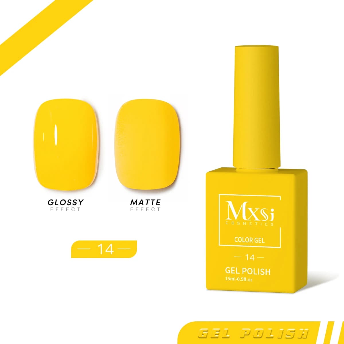 Mxsi 15ml gel nail polish set with multiple colors — image 8