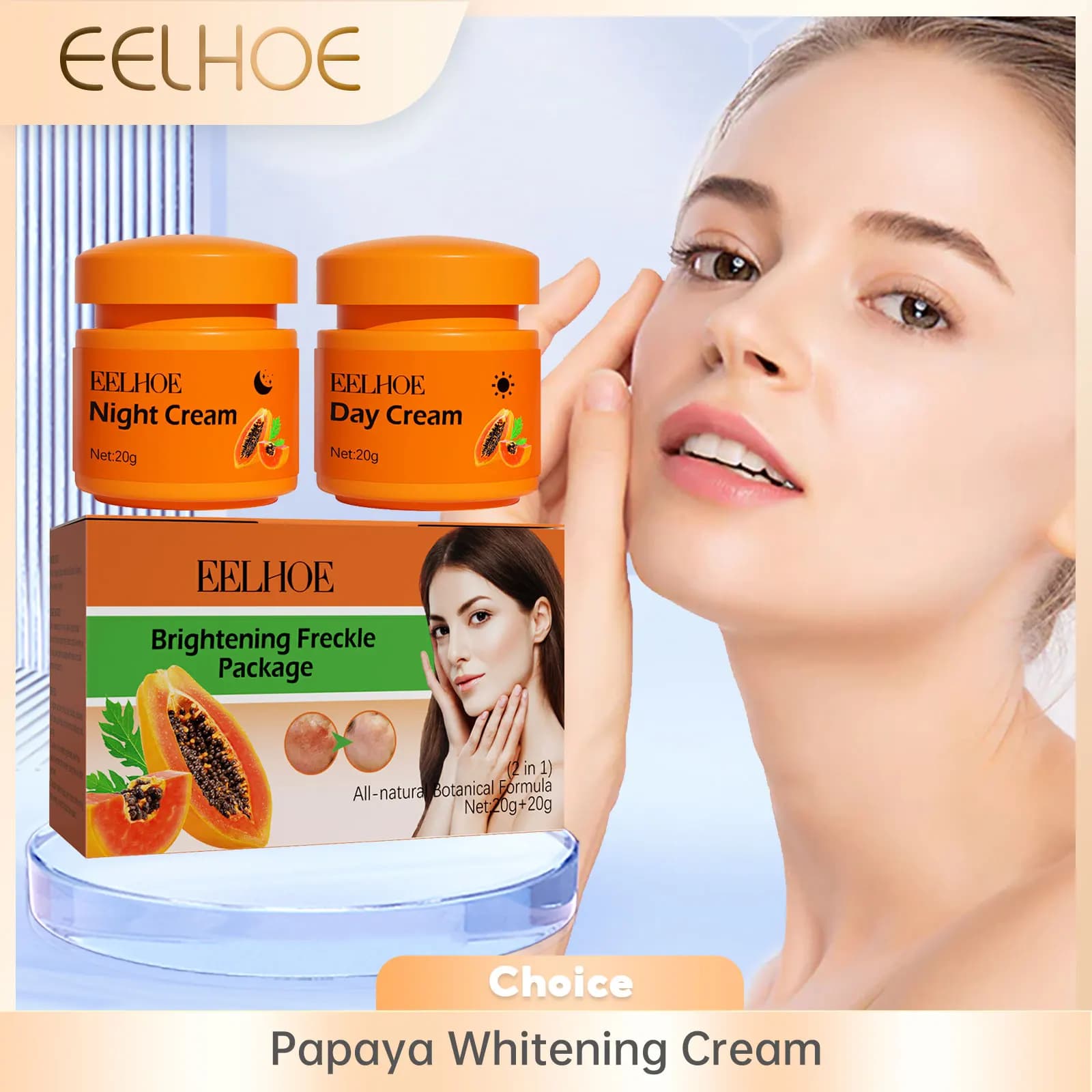 Papaya Day & Night Face Cream – Even Skin Tone