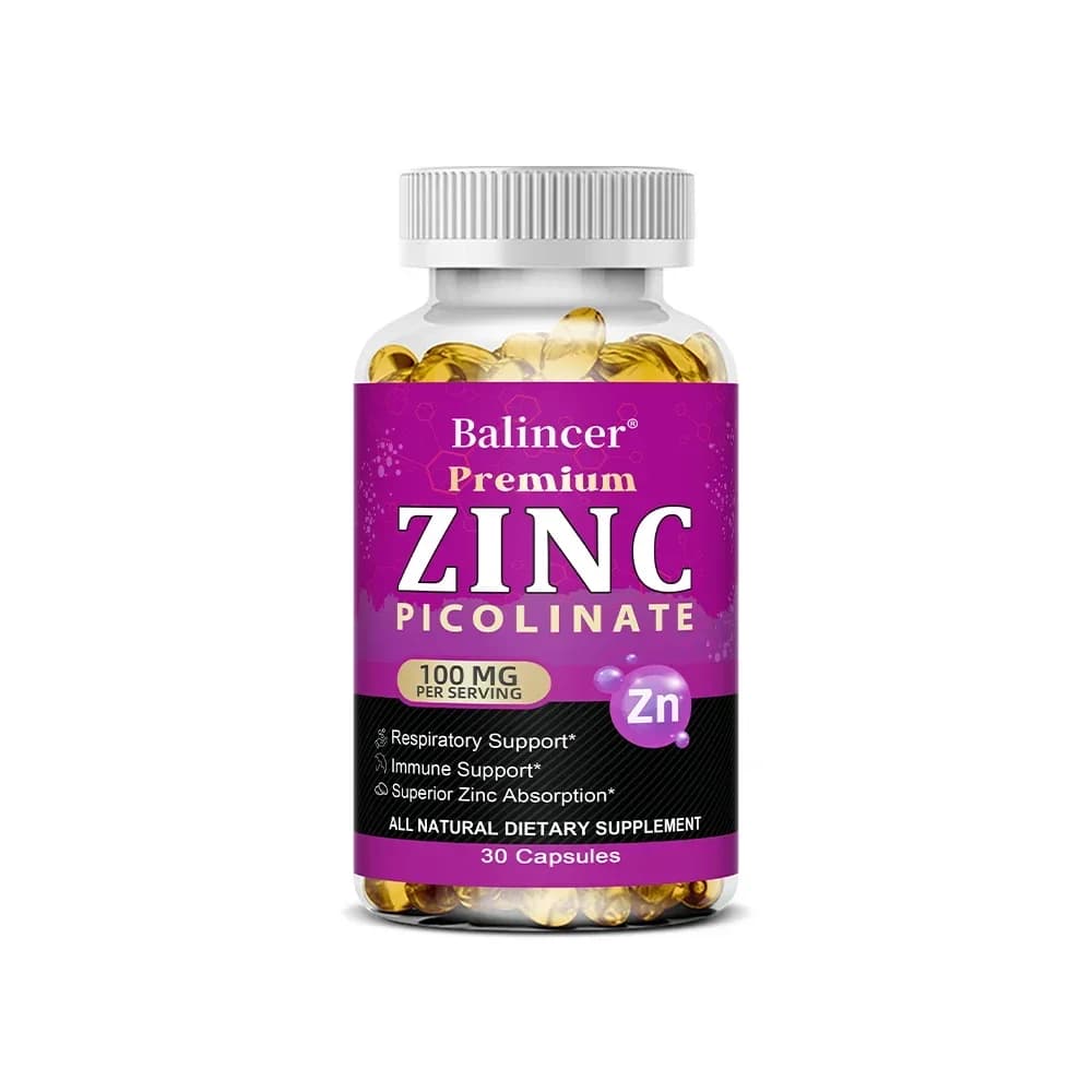 bottle of zinc picolinate 100 mg supplement — image 7