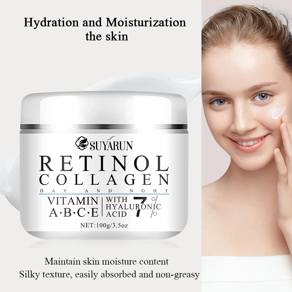 jar of vitamin e and shea butter anti-aging cream — image 3
