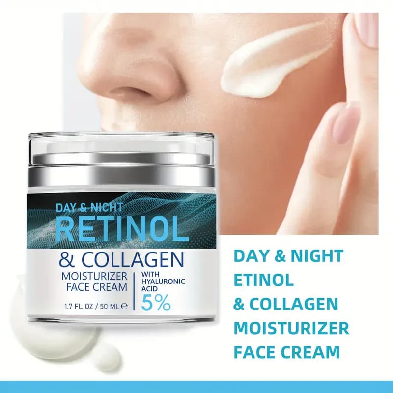Envisha retinol collagen face cream tube — image 3
