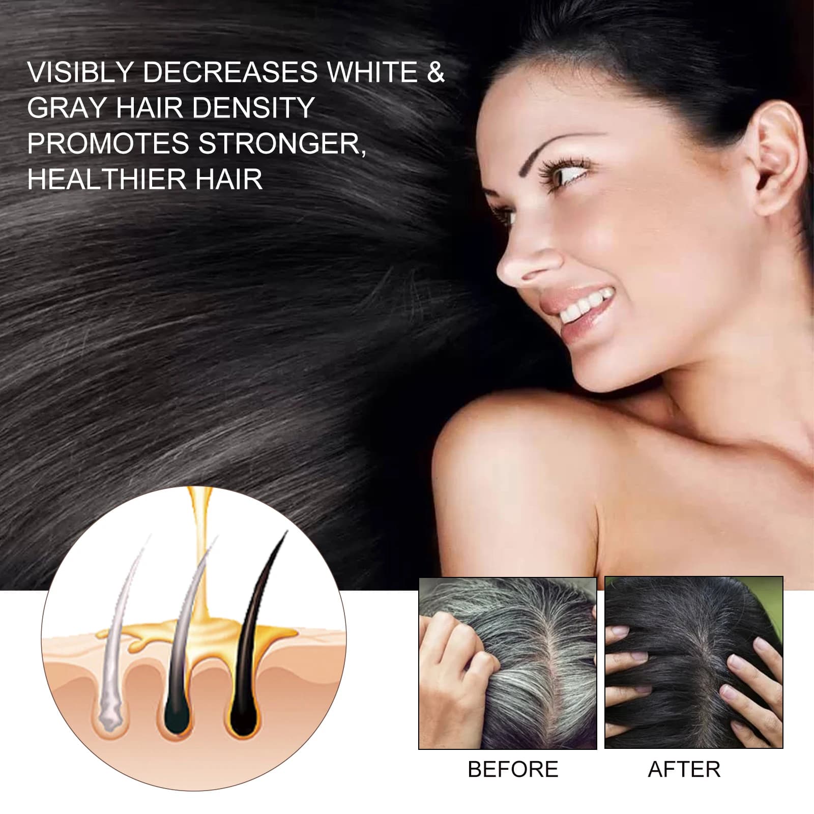 Bamboo charcoal shampoo bar — image 5
