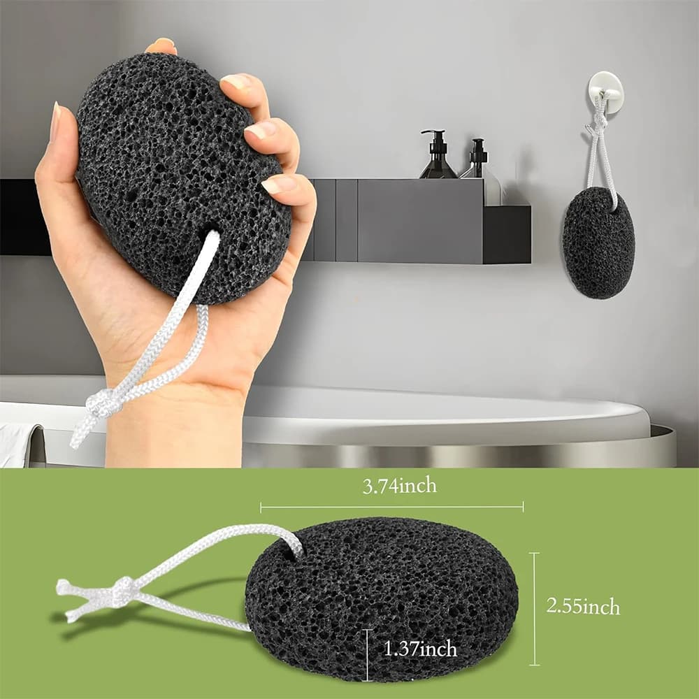 Lava pumice stone for removing foot and hand calluses — image 6
