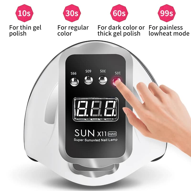 infrared nail lamp with sensor — image 4