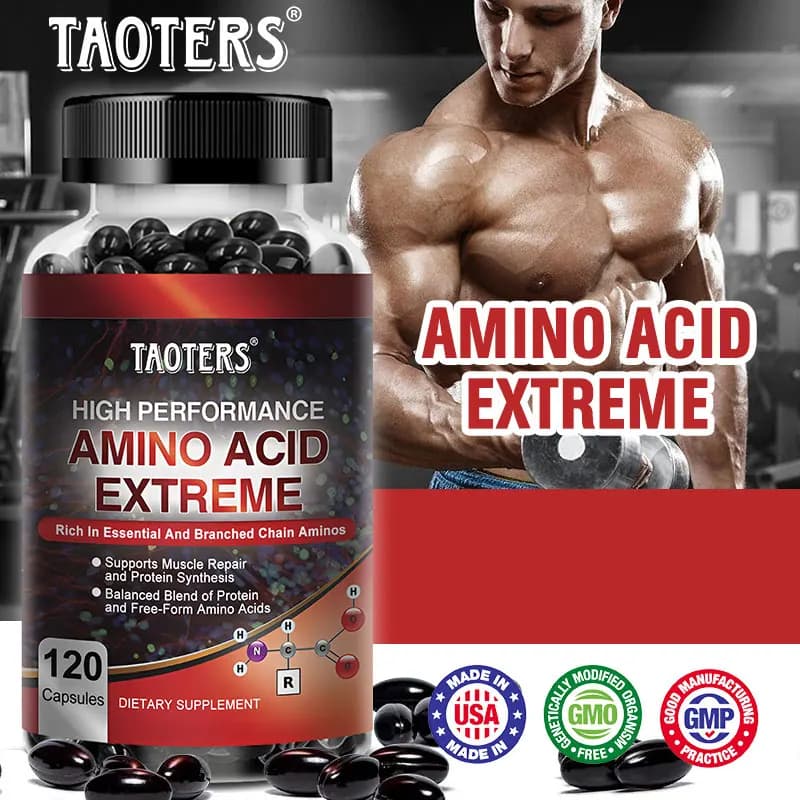 amino acid capsules bottle — image 1