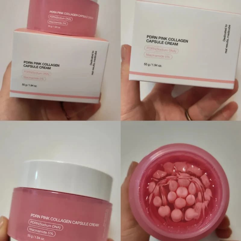 Pink collagen capsule cream with niacinamide — image 5