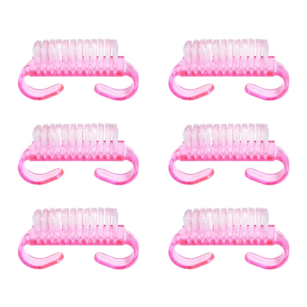 pink acrylic nail brush set of 20 pieces — image 7