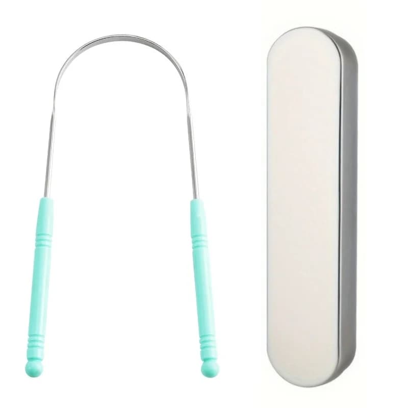 stainless steel tongue scraper — image 5