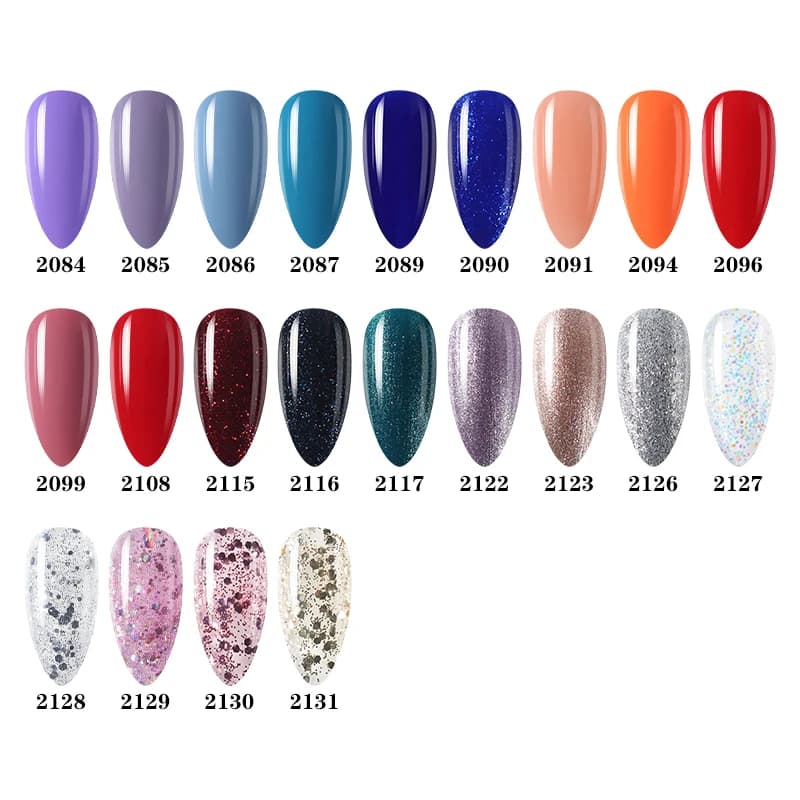 bottle of nailco 131‑color LED gel nail polish — image 3
