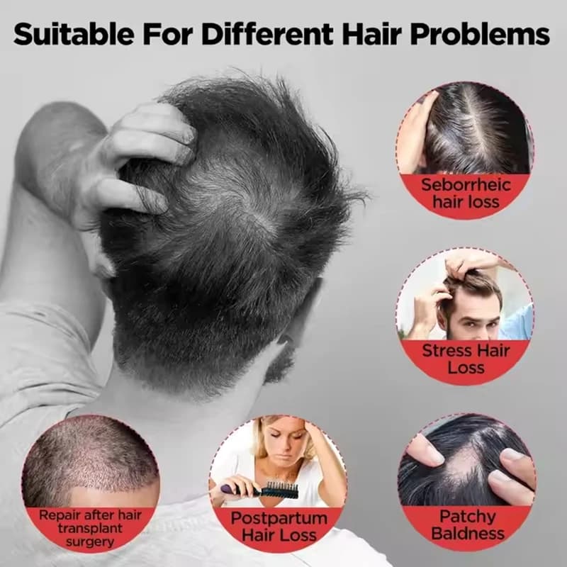 Red and infrared light therapy cap for hair growth — image 3