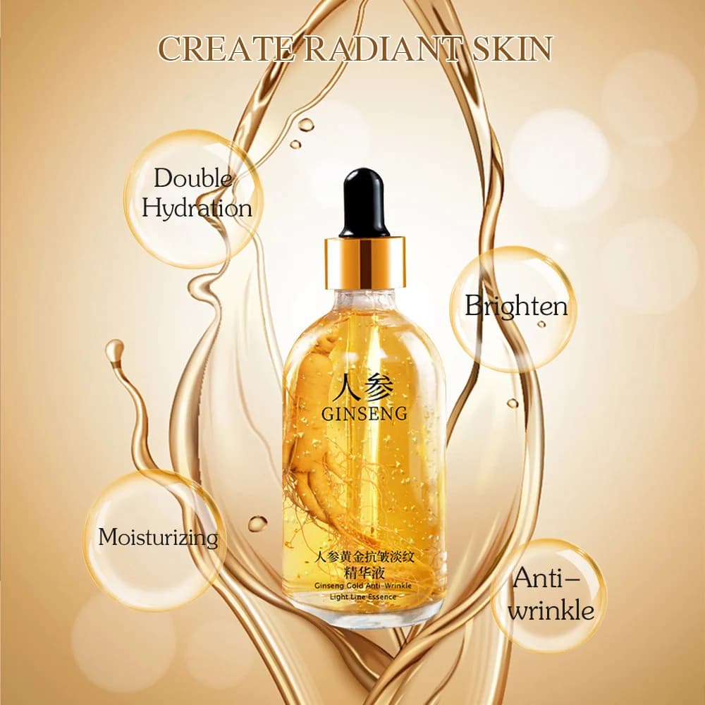 ginseng polypeptide essence oil bottle — image 3