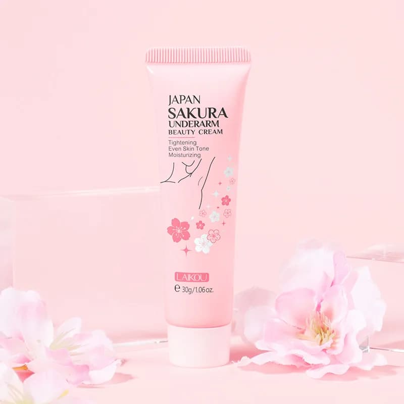 Sakura underarm and body cream tube — image 6