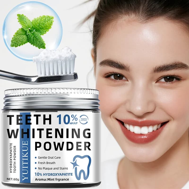 sodium hydroxide teeth whitening powder — image 3