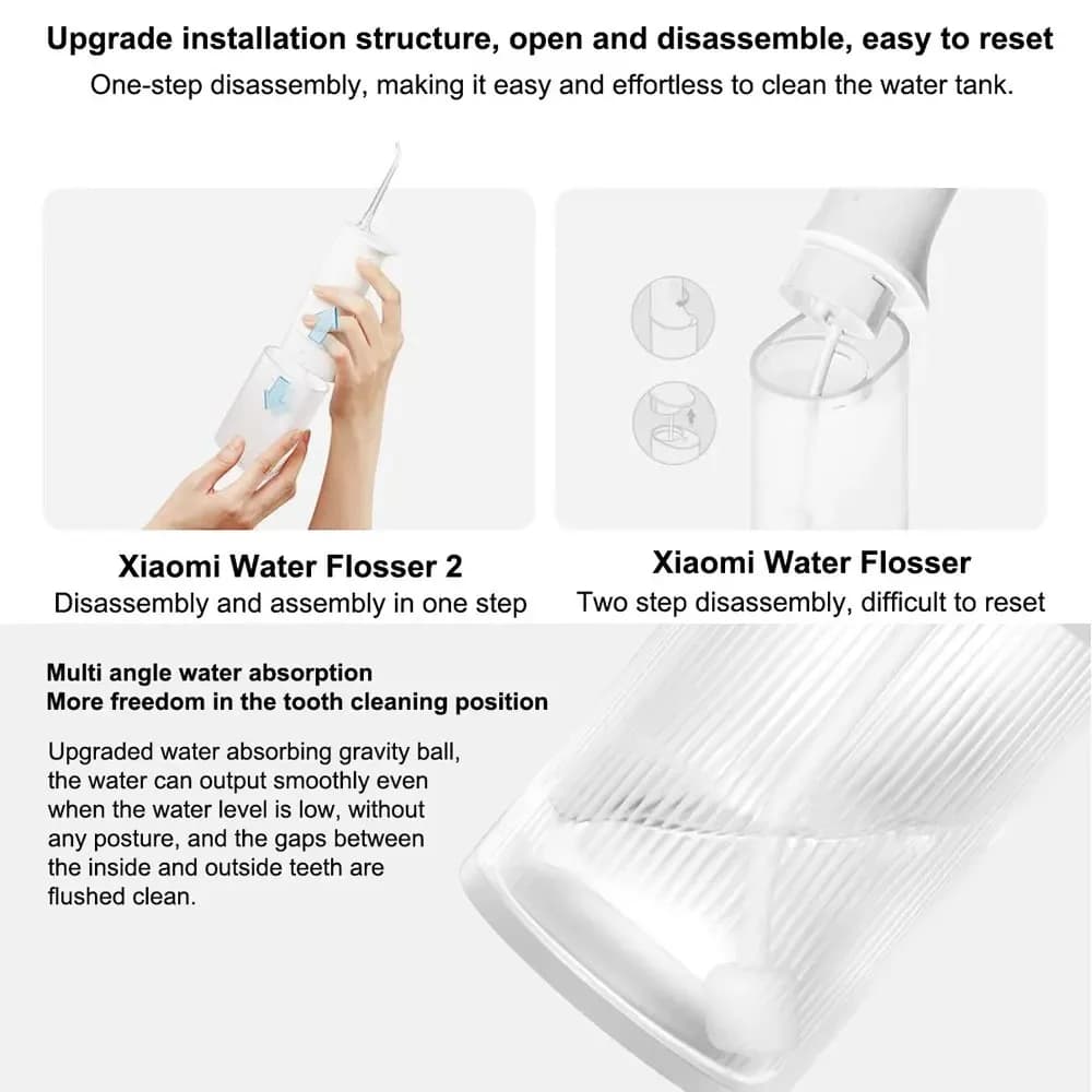 portable oral irrigator water flosser — image 6