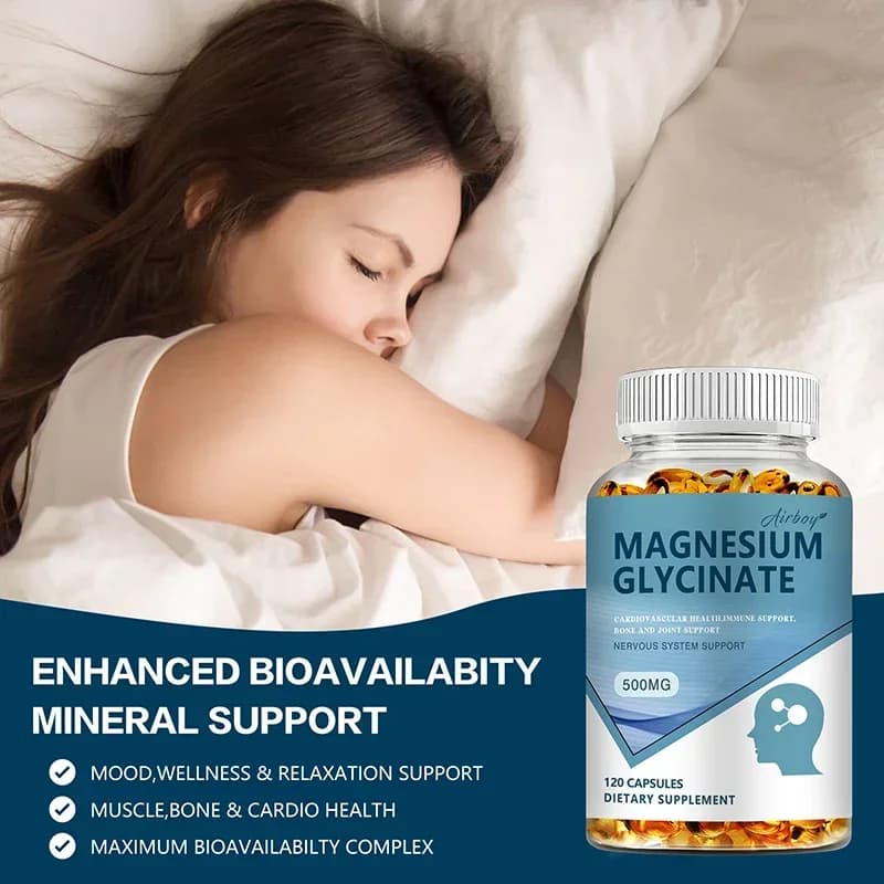 bottle of magnesium glycinate supplement — image 5