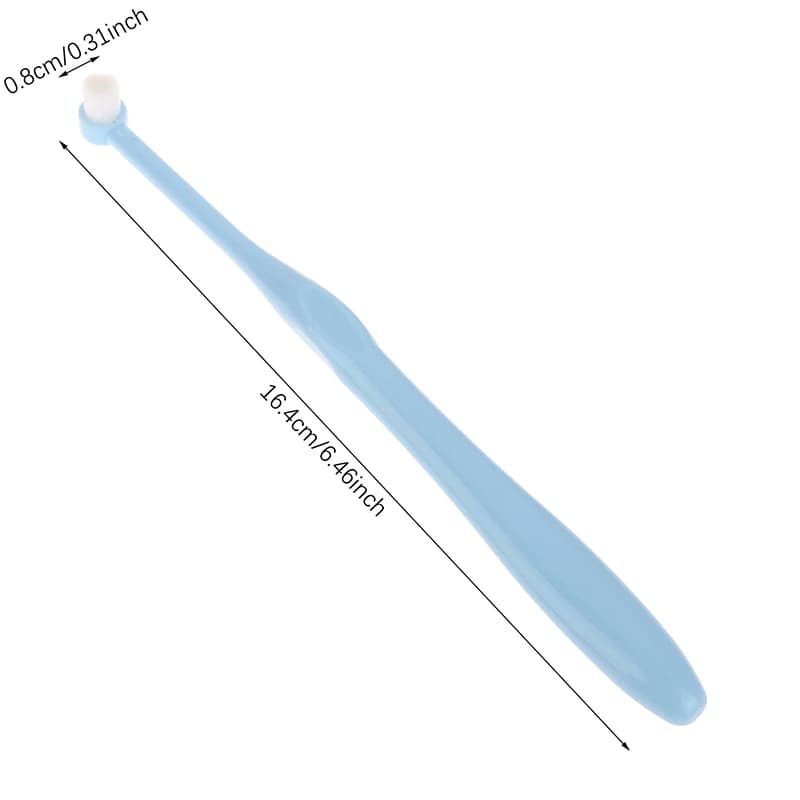 soft single-beam interdental brush for orthodontic cleaning — image 6