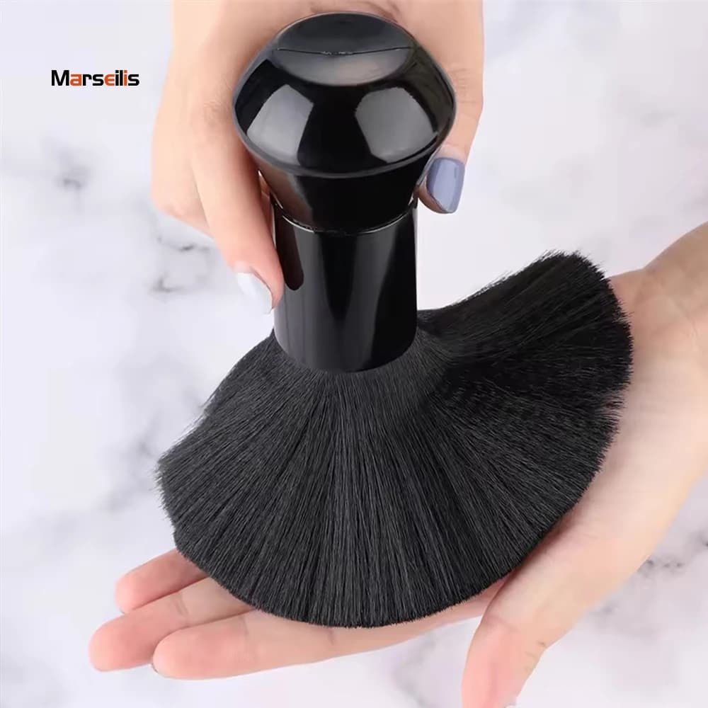 soft neck brush for hair and dust removal — image 1