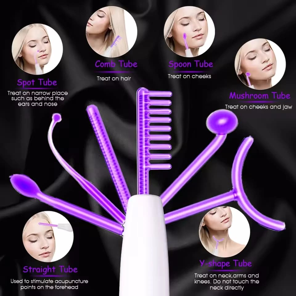 high frequency facial and hair treatment device — image 3