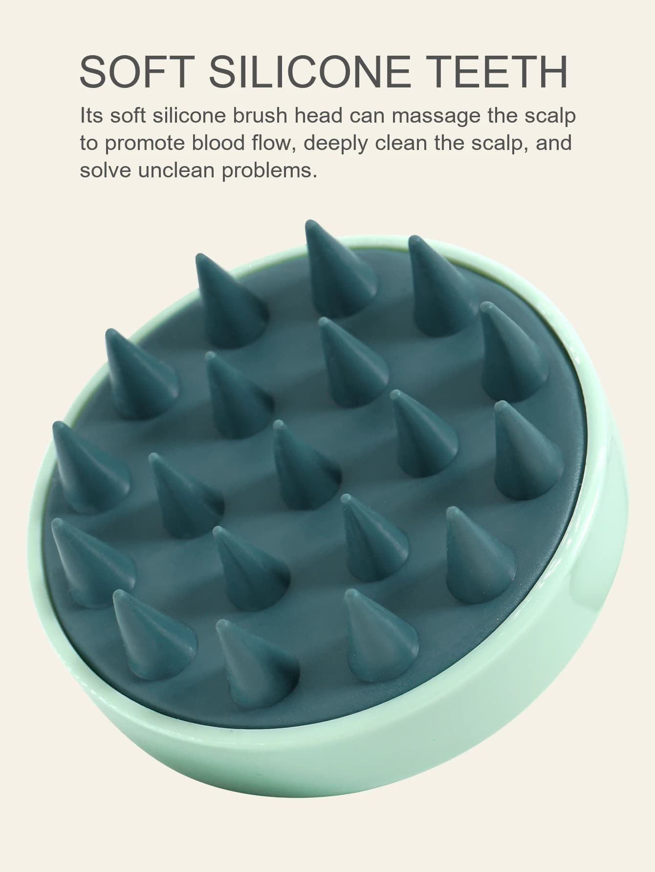 silicone scalp massage brush — image 5