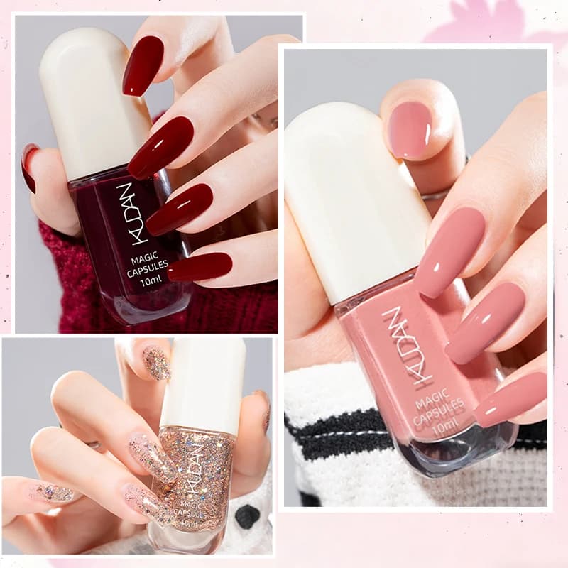 water-based peel-off nail polish bottle — image 3