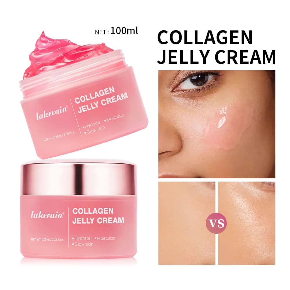 collagen jelly cream with niacinamide in a white jar — image 7
