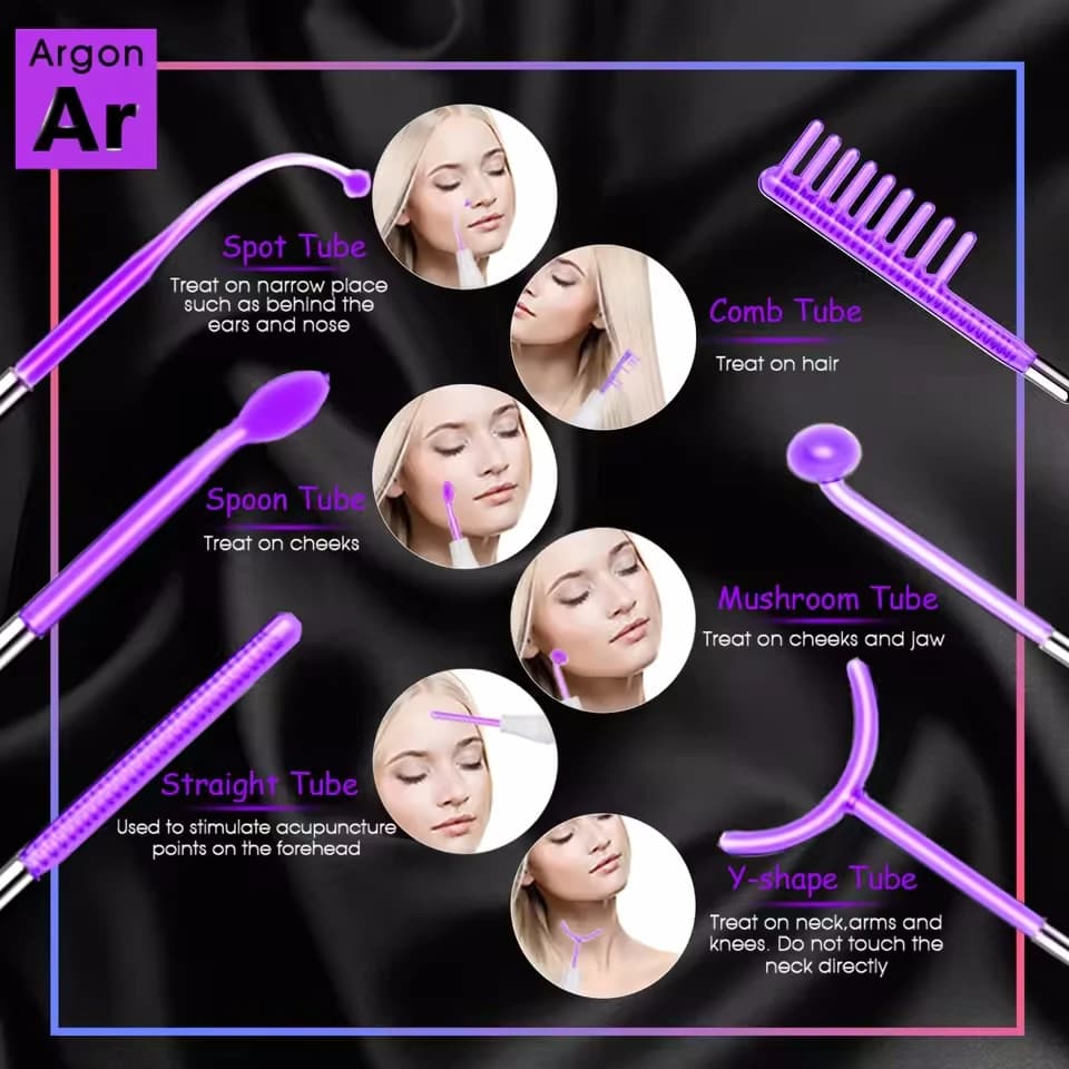 high frequency facial and hair treatment device — image 4
