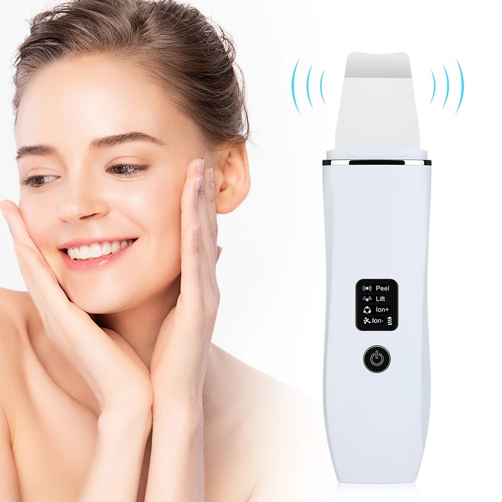Ultrasonic Skin Scrubber with 4 Modes