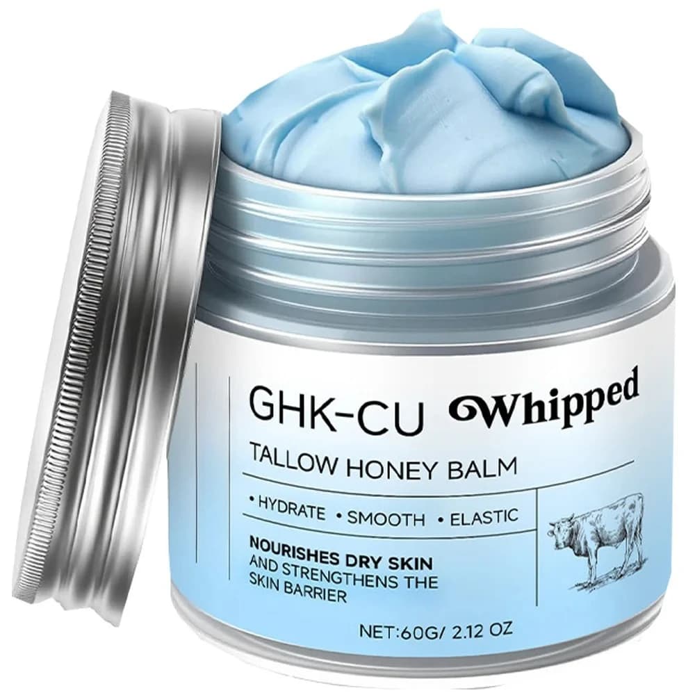 Copper peptide beef tallow moisturizer with manuka honey — image 1