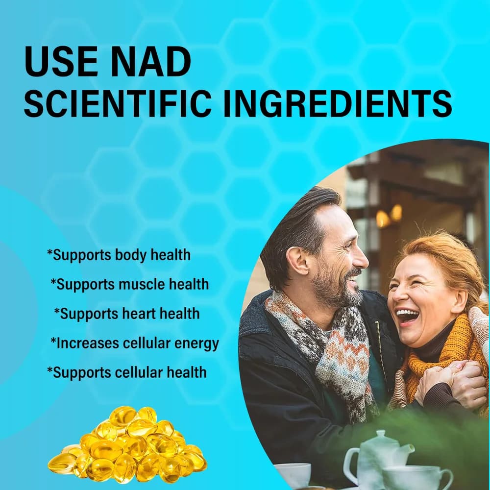 bottle of NAD+ resveratrol capsules — image 5