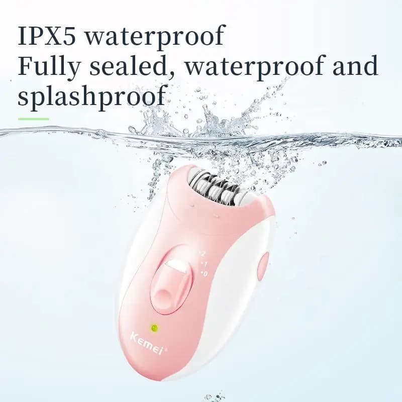 Rechargeable women's epilator for face, body and bikini — image 3