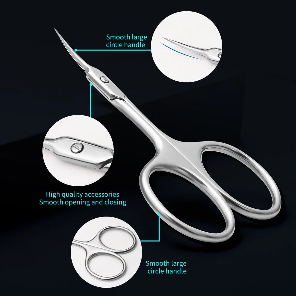 Russian dead skin scissors for manicure — image 5