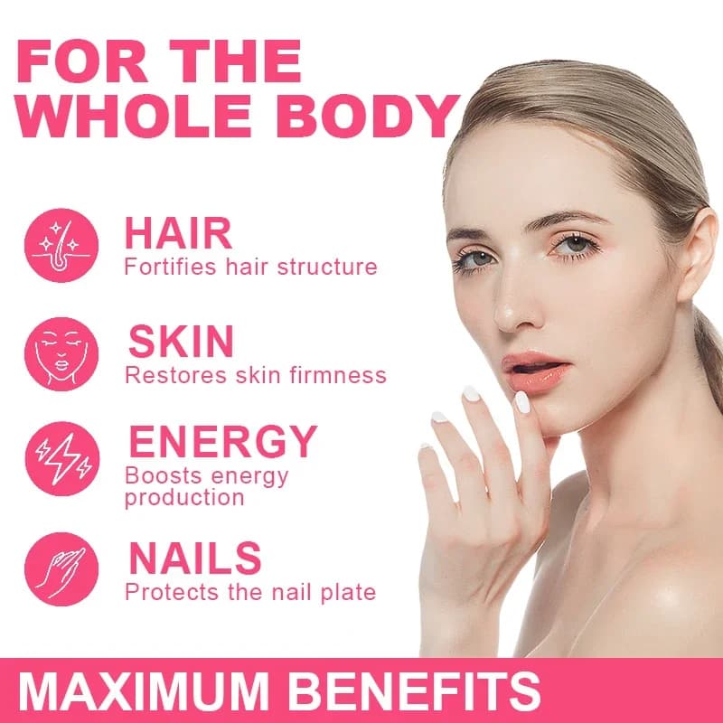 hydrolyzed collagen supplement powder bottle — image 3