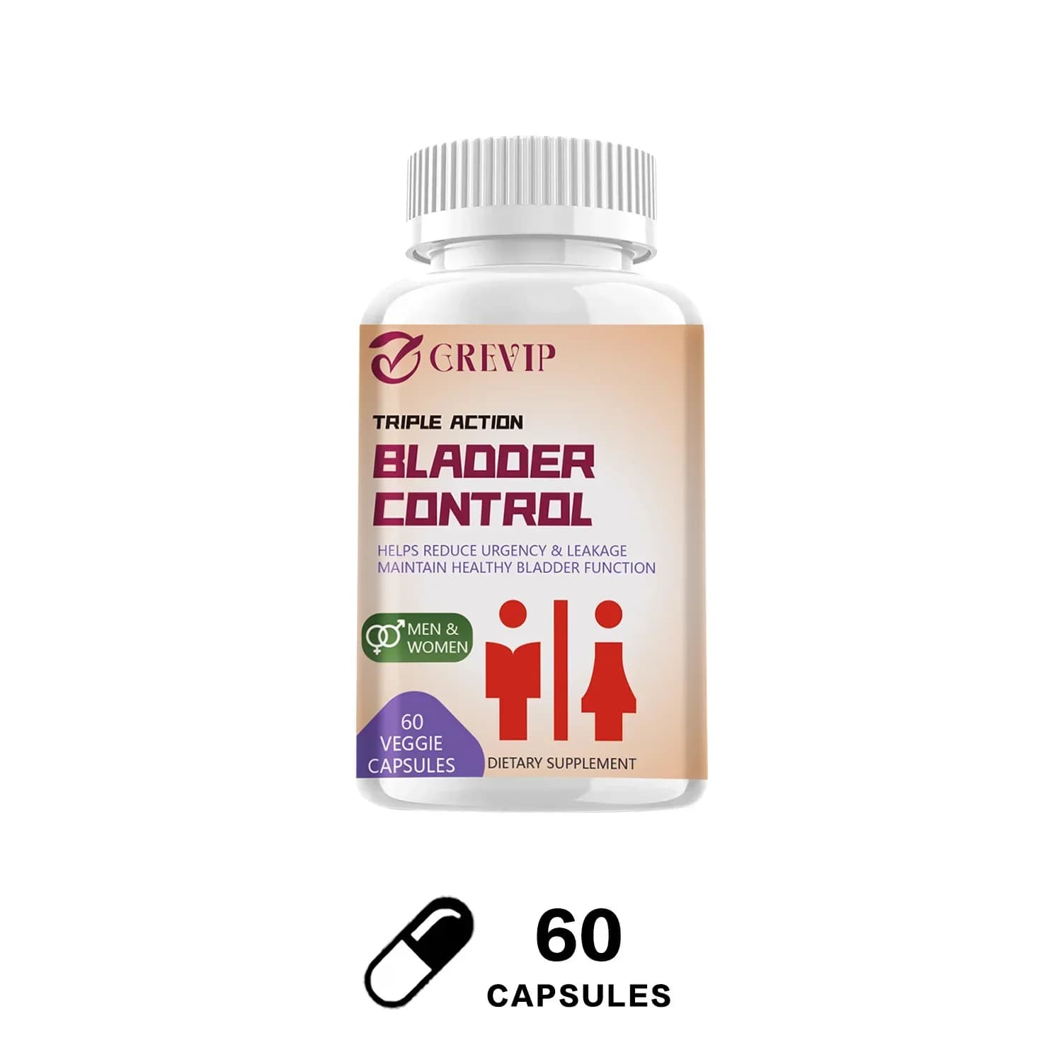 bladder control supplement bottle — image 8
