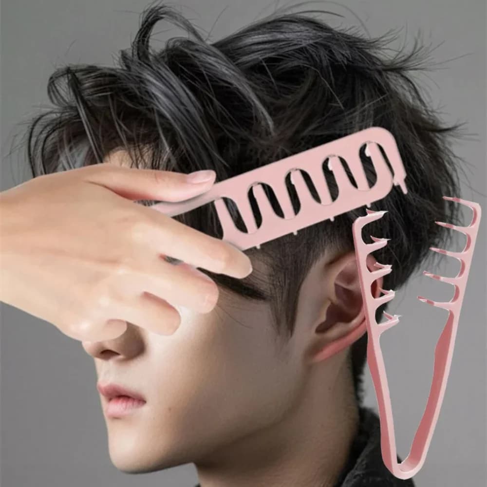 fluffy wide-tooth styling comb — image 1