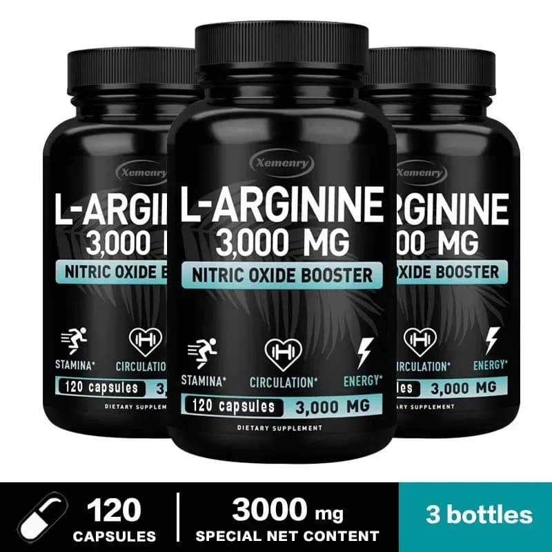 bottle of L-Arginine supplement — image 8
