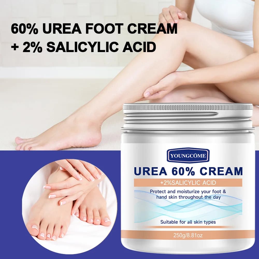 Urea and salicylic acid moisturizing foot cream — image 6