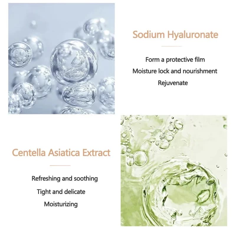 collagen peptide hyaluronic acid facial mask sheet — image 4